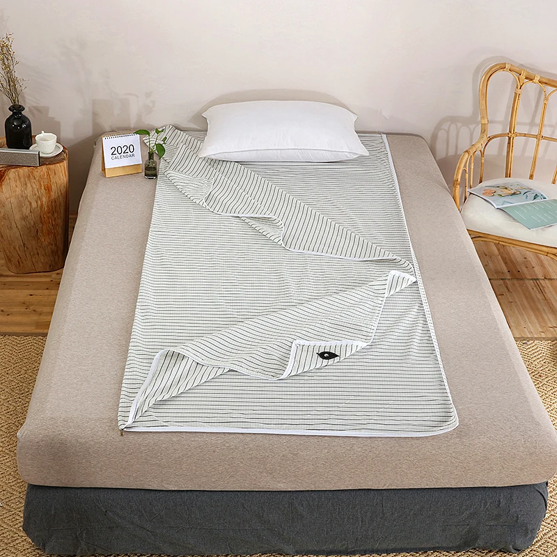 Grounding sleeping bag for outdoor hotel home use also can be bed sheet with earthing cord