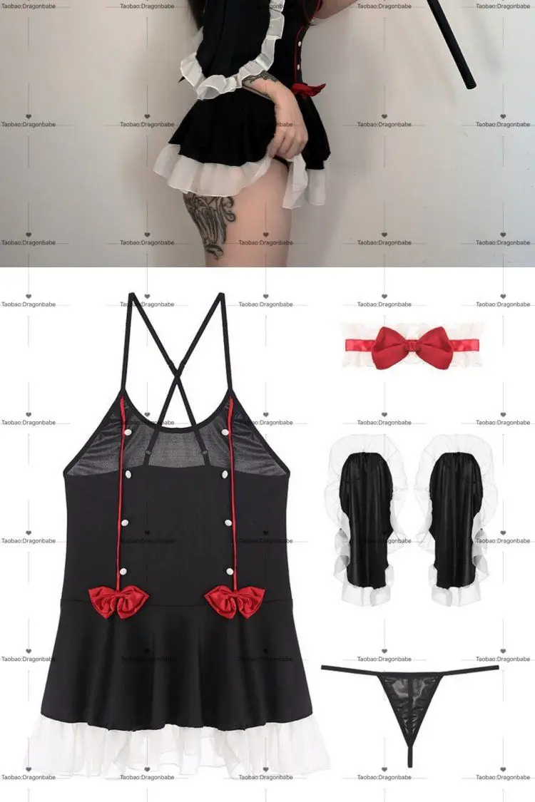 Cosplay de demoiselle d'honneur japonaise, Costumes Anime, uniforme scolaire de Lingerie Sexy pour femmes, sous-vêtements Kawaii avec nœud papillon en dentelle, tenues de demoiselle d'honneur pour adultes