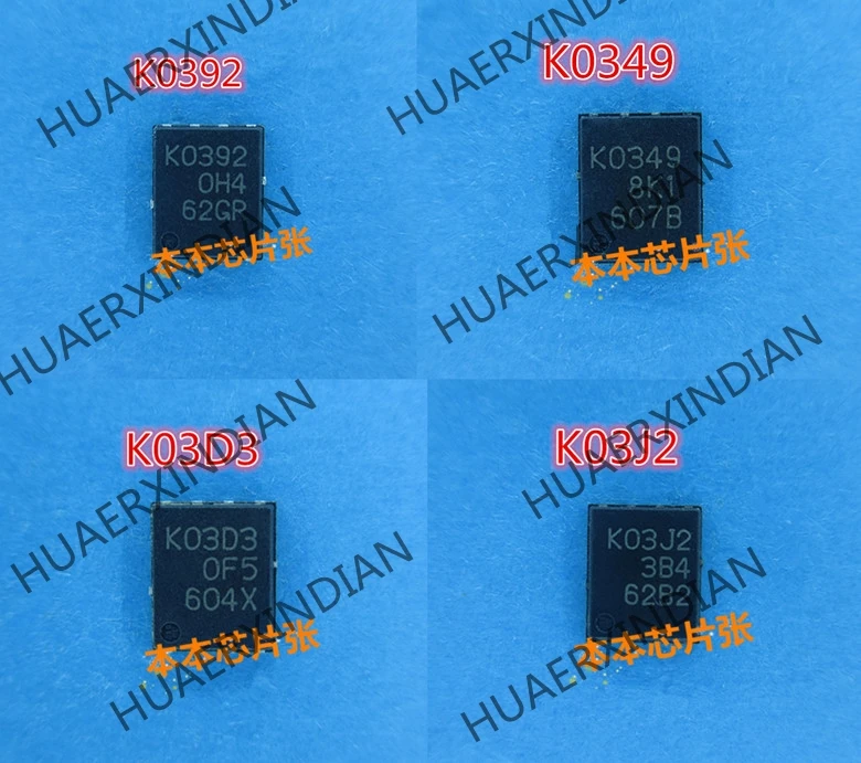 Nova K0349 RJK0349 K03J2 RJK03J2 K03D3 RJK03D3 K0392 RJK0392 QFN alta qualidade