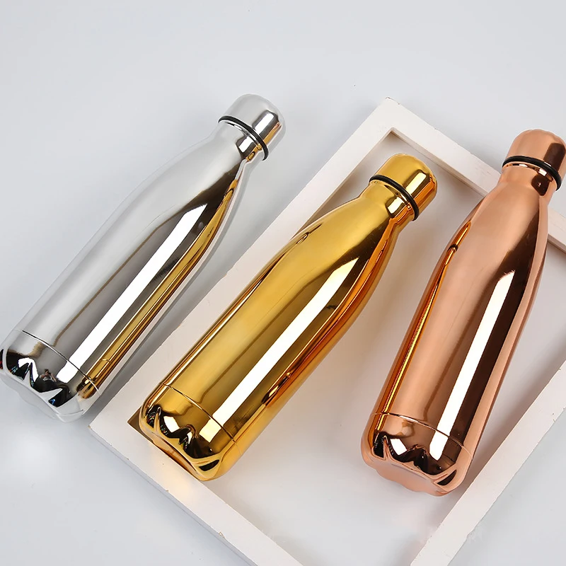 Customized 500ml Sport Water Bottle Thermos Bottle Of Stainless Steel Vacuum Flasks Thermoses Cup Bottle For Water Gift Cups
