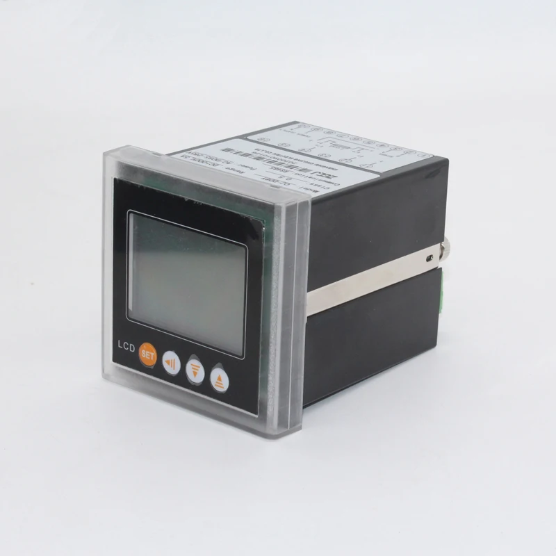 Medidor de panel multifunción, 0-1000V, 0-5A, CC A V W mAh KWH, LCD, CC, medidor de energía CC con comunicación RS485