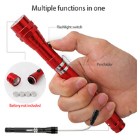 Metalworking Handy Tool Adjustable Pickup Rod Stick Telescopic Magnetic Magnet Pen Mini Portable Extendable Long Reach Pen