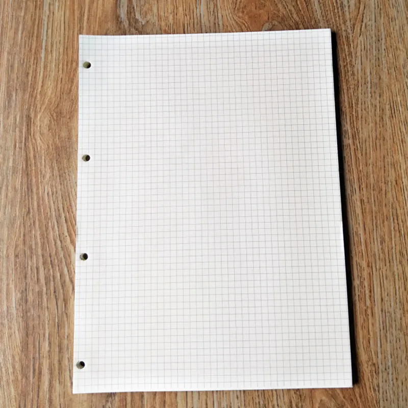 A5 A6 A7 Loose Leaf Notebook Paper Inner Page Diary Weekly Monthly Planner Holes Paper Refill Line Grid Blank Paper Refills