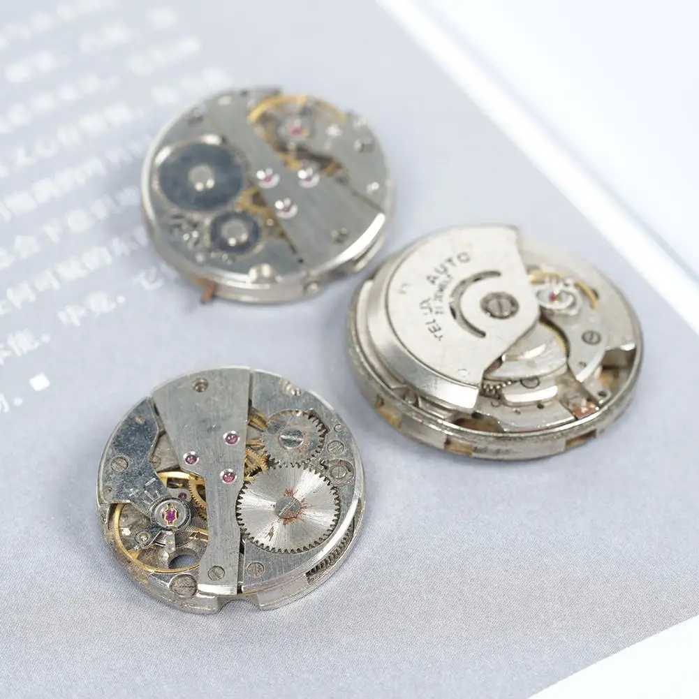 1/3pcs Random Scrapped Watch Mechanical Movement For DIY Watch Assembly Part Exercises Clock Watch Accessories