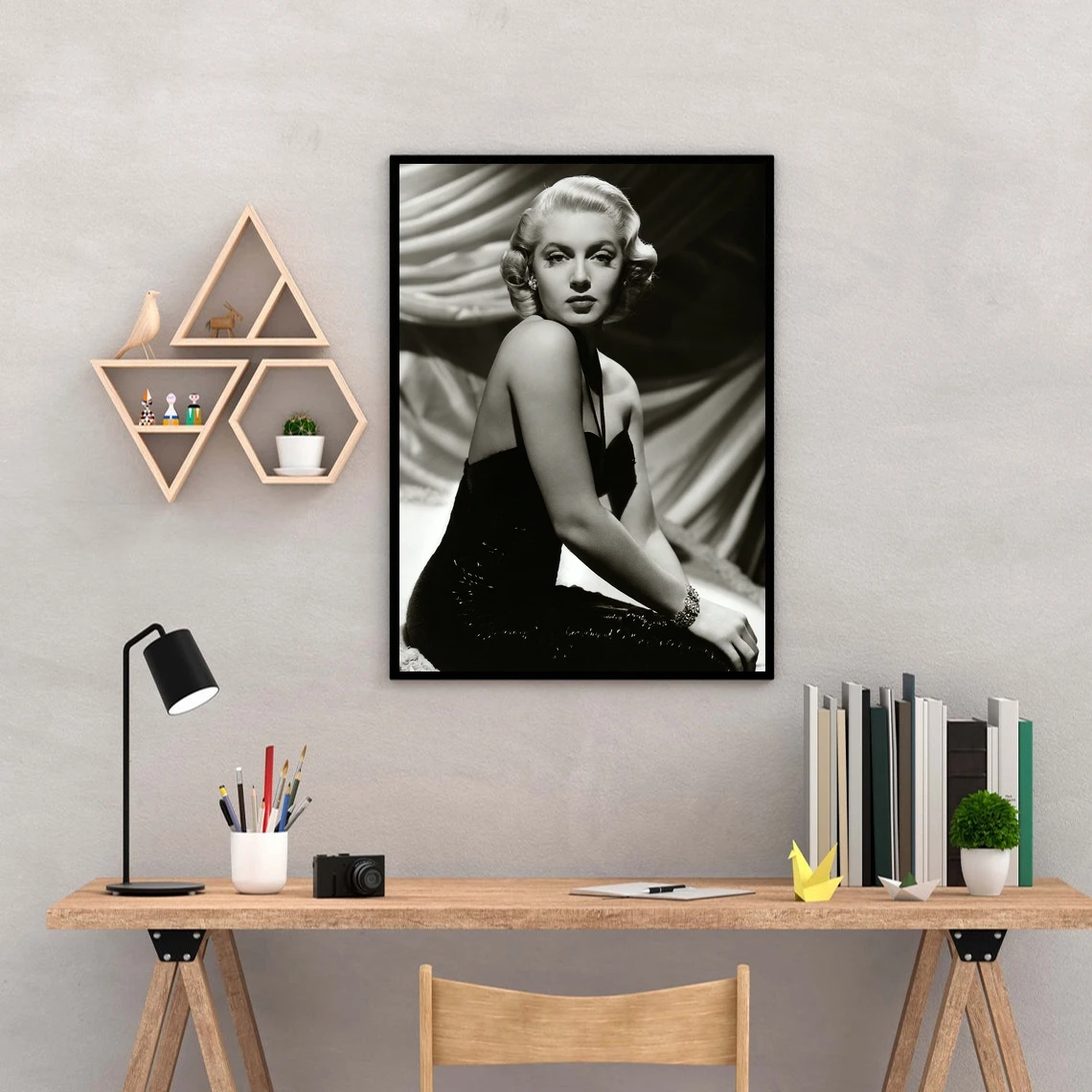 Lana Turner Movie Star Poster Canvas Art Print Home Decoration Wall Painting ( No Frame )