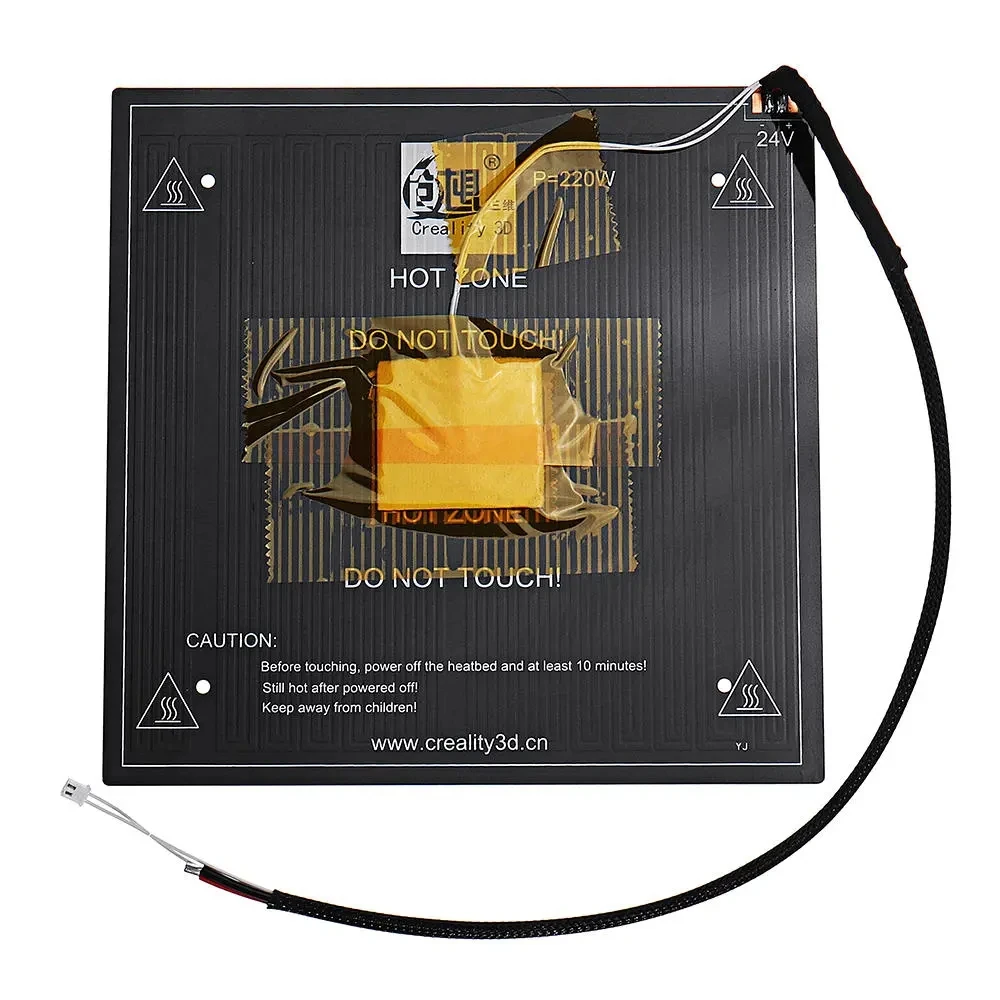 

Creality 3D Ender-3 V2 24V 220W 235*235*3MM MK3 Aluminum Heated Bed Hot Bed Kit For Ender-3 Pro Ender-5 CP-01 3D Printer parts
