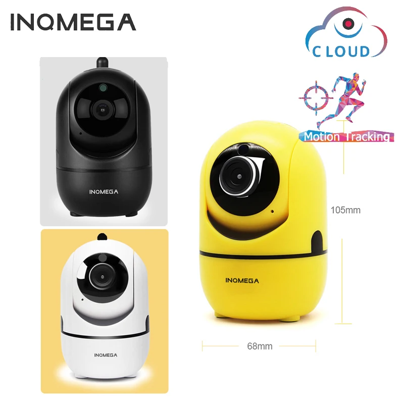 INQMEGA 1080P Cloud Wireless IP Camera Intelligent Auto Tracking of Human Home Security Surveillance CCTV Network Mini Wifi Cam