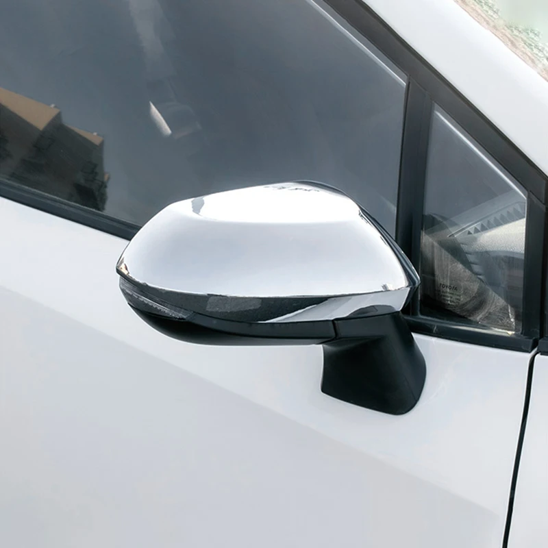 ABS Car Side Rearview Mirror Cap Decorate Cover Shell Trim For Toyota Corolla E210 2019 2020 2021 2022 2023 Hybrid Accessories