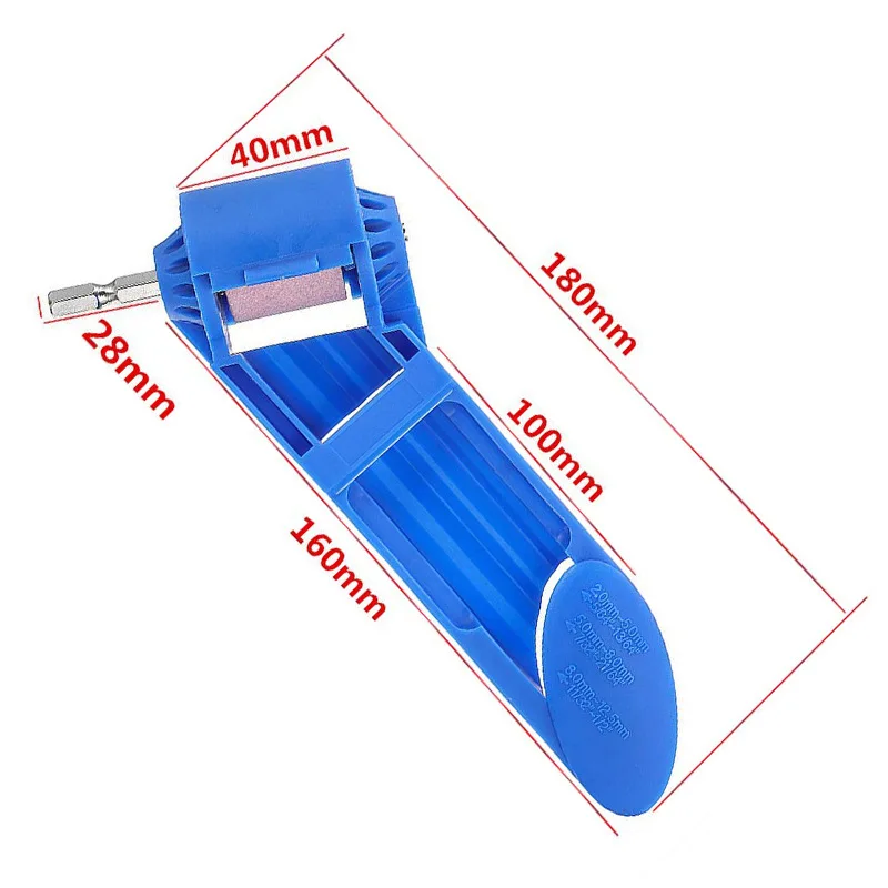 1ชุดคอรันดัมบดล้อเจาะ Bit Sharpener เจาะไทเทเนียมแบบพกพาเจาะ Powered เครื่องมืออะไหล่2021