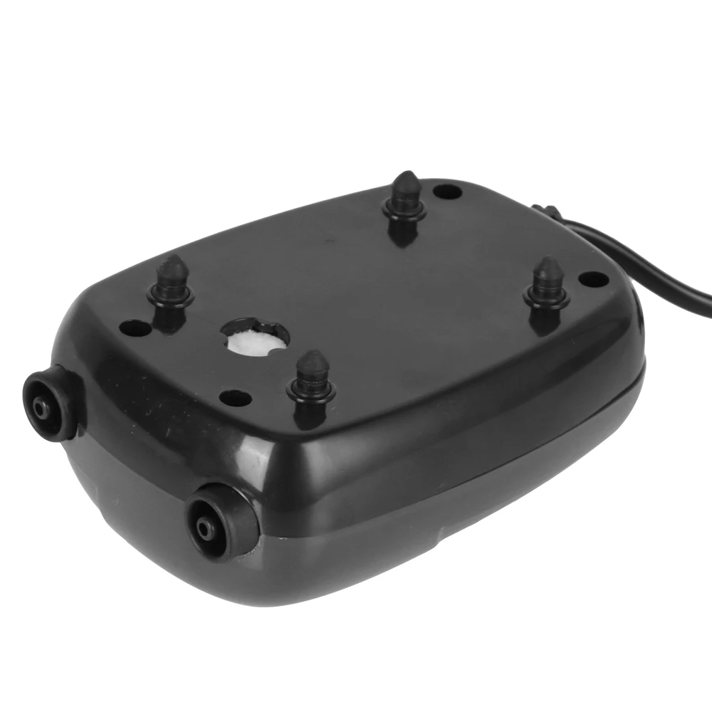 Mini akwarium natlenianie pompa do akwarium pompy powietrza pojedyncza podwójne gniazdko zwiększa sprężarkę tlenu ue Plug Quarium