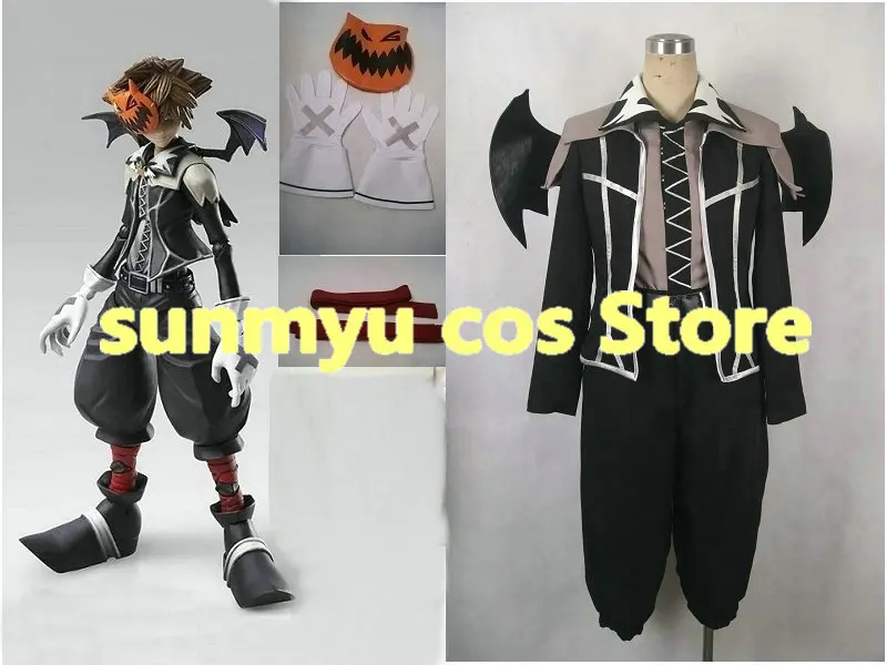 

Kingdom Hearts Sora Halloween Town Santa Claus Cosplay Costume,Custom Size Halloween Wholesale