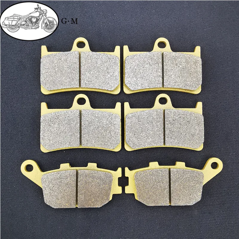 Motorcycle Front / Rear Brake Pads For YAMAHA YZF-R1 04-06 YZF-R6 03-16 YZF-R7 MT-10 XSR 700 MT-07 MT-09 Tracer 900 900GT 9GT