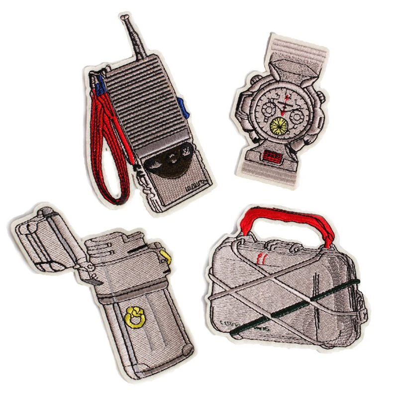 Fine Military Bags Embroidered Badges 3D Diy Tactical Handbag Walkie-talkie Patches For Outdoor Clothing Cap Bag Coat Appliques