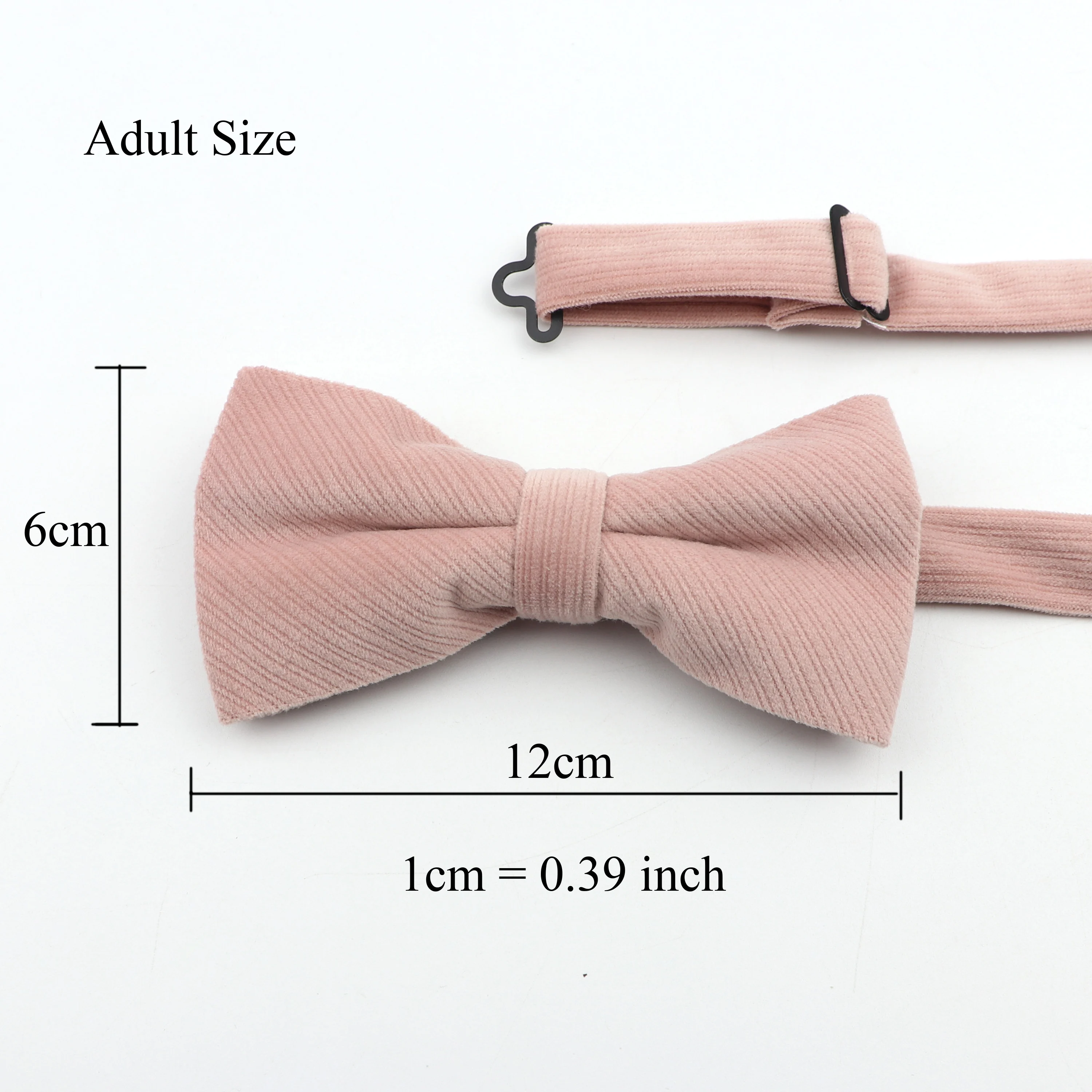 Classic Wooden Bowtie Handkerchief Cufflinks Set Men Super Soft Cotton Downy Suede Butterfly Party Wedding Novelty Ties Gift