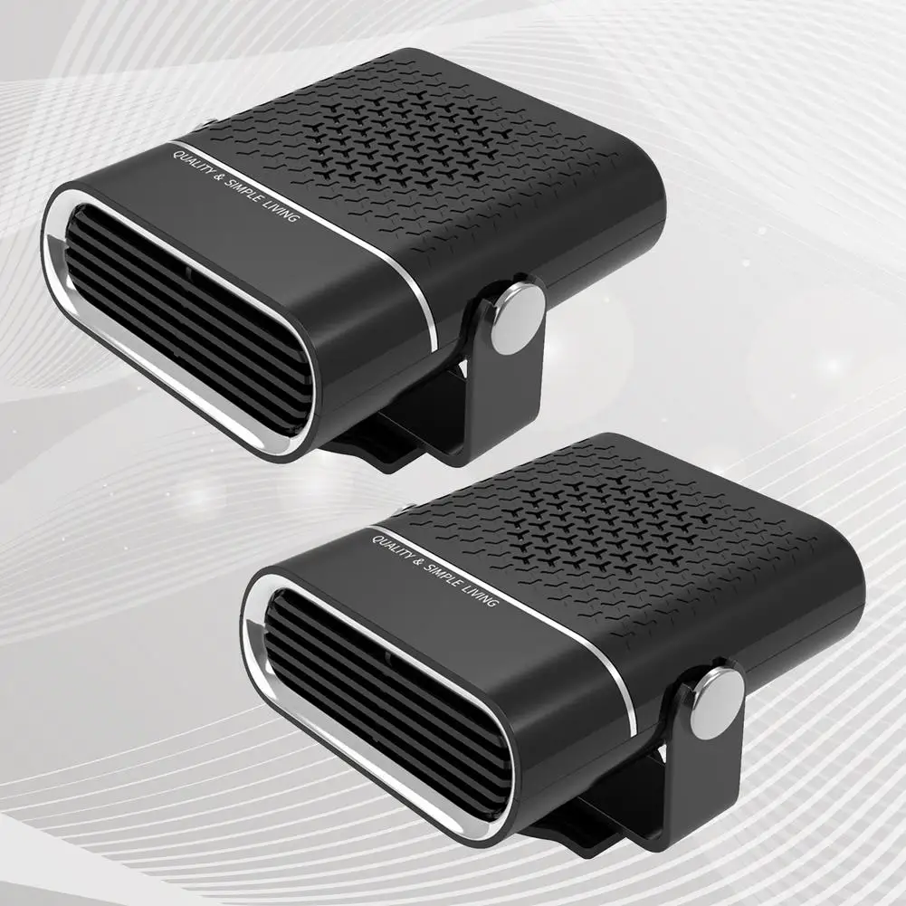 

360 Rotating Car Heater with 2 in 1 Cold and Warm Wind for Automobile Windscreen Winter Defogger Defroster 12v 500w & 24v 600w