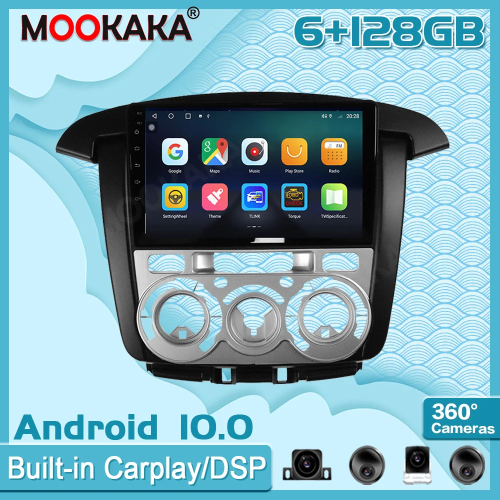 

6 + 128G Android10 для Toyota Innova 2008-2014 Carplay радио мультимедийный плеер автомобильный GPS-навигатор головное устройство с экраном стерео