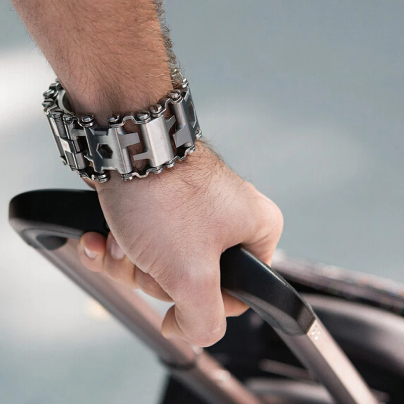 22 mm Multifunctional metal strap for Samsung Galaxy watch 3/Huawei watch 3/Amazfit GTR Outdoor sport strap for Huawei Watch GT2