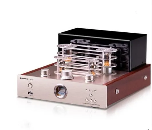 KINGHOPE TH-109 fever hifi tube amplifier, USB Bluetooth lossless amplifier 100W+100W Support digital optical coaxial output