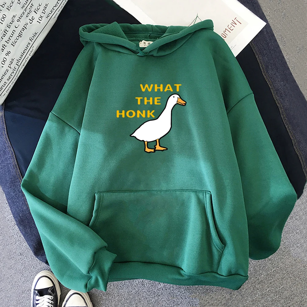 

What the honk print Hoodie Women Long Sleeve Loose Dream Smp Streetwear white Oversized Sweatshirts Dream merch Tops Pullovers