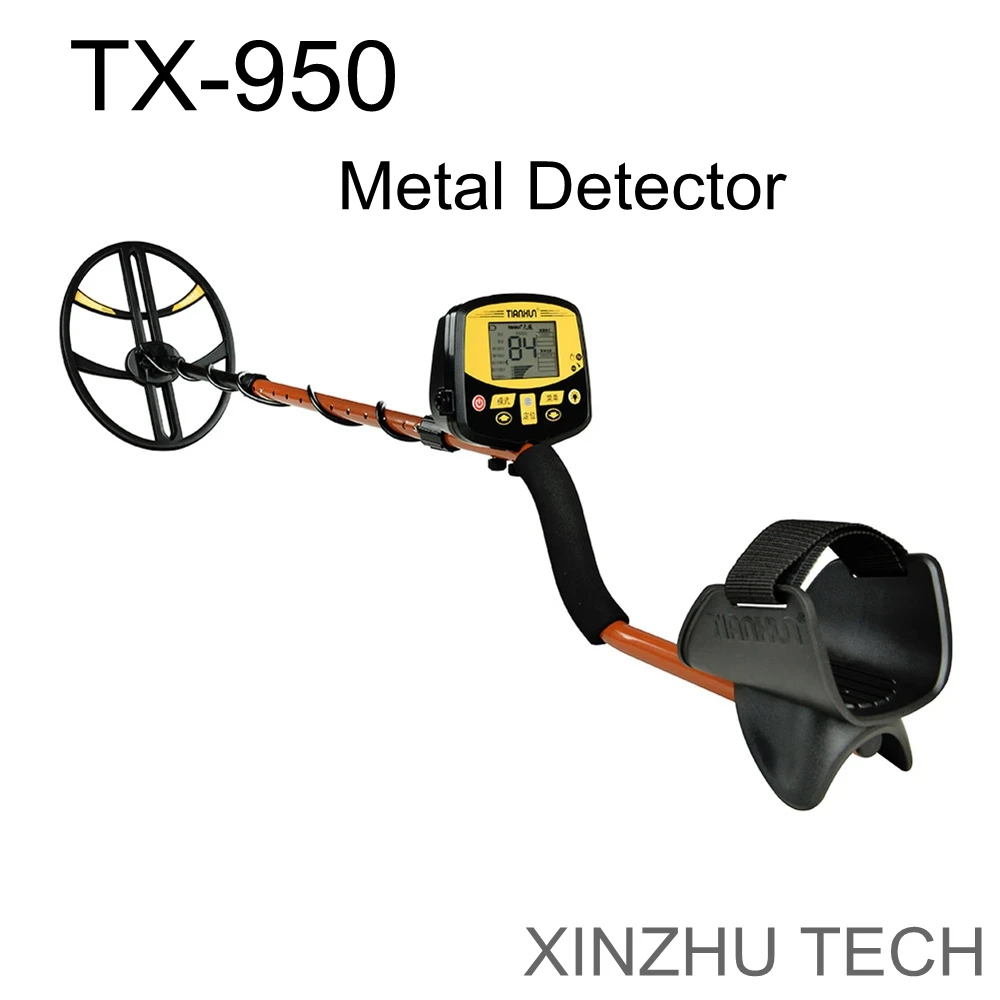 New TIANXUN TX-950 Metal Detector Professional Underground Gold Treasure Hunter High Accuracy Finder 15 Inch Coil