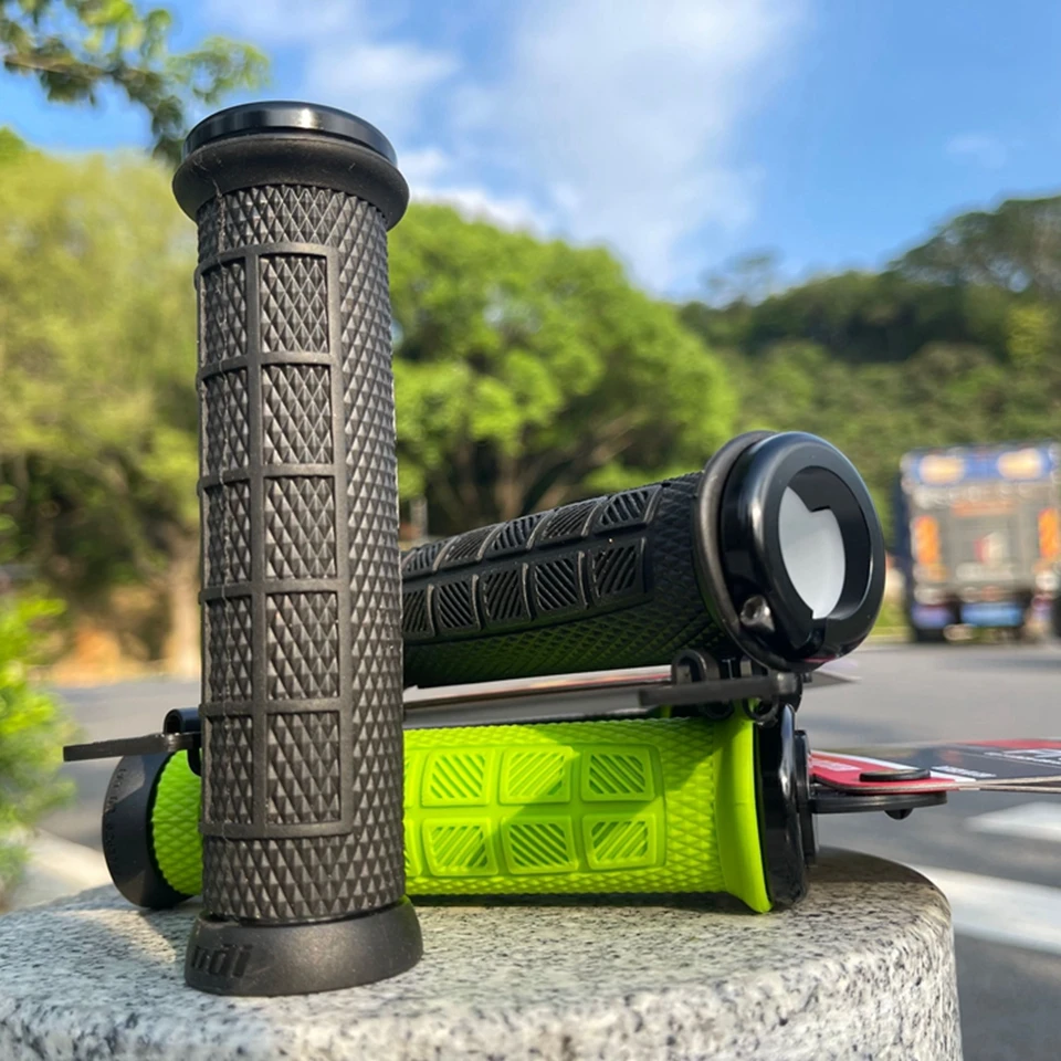 ODI Lock-On Fahrradlenkergriffe aus robuster Aluminiumlegierung mit weichem Silikagel für Mountainbike- und Rennradzubehör – Detail 16