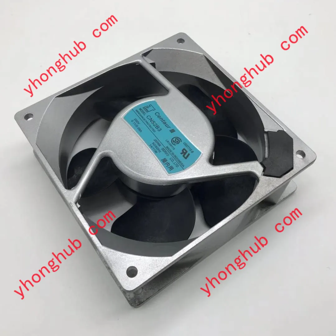 

Centautr CN52B3 AC 200V 0.11/0.09A 120x20x38mm Server Cooling Fan