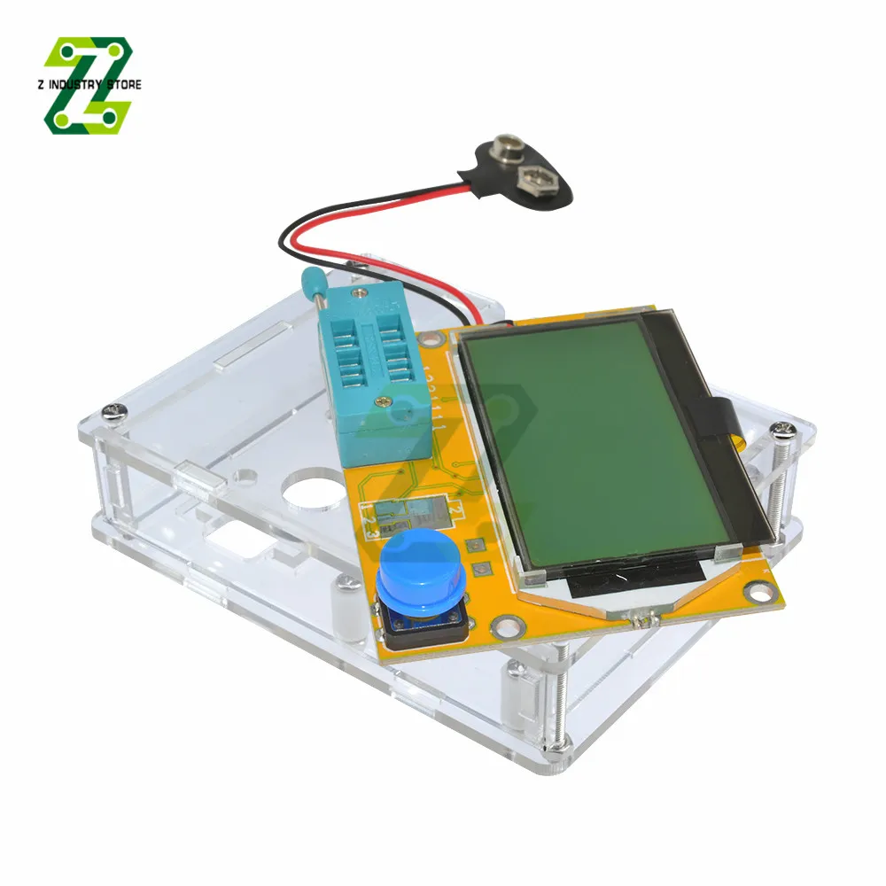 Acrylic Case Shell Housing  for LCR-T4 Transistor Tester Diode Triode Capacitor Meter Multimeter