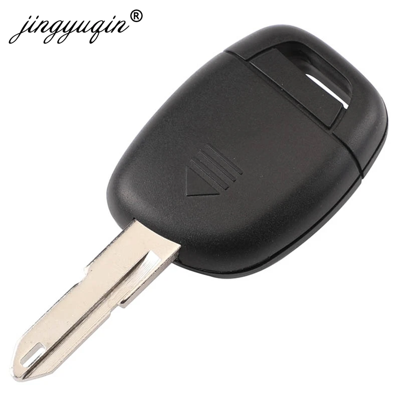 jingyuqin Remote NE73 Blade Key Shell Cover Case For RENAULT Twingo Clio Kangoo Master Simbol 1 Button NO Chip Key Fob Case