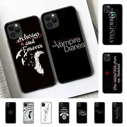 Always and Forever The Vampire Diaries Phone Case for iphone 13 8 7 6 6S Plus X 5S SE 2020 XR 11 12 mini pro XS MAX