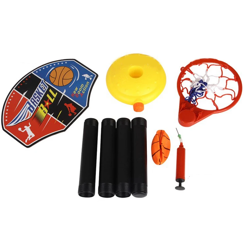 Kinder Basketball Spielzeug Ball Höhe Einstellbar Tragbare Basketball Steht Set Geburtstag Geschenk für Kinder Boy Sport Waren Spiel Spielzeug