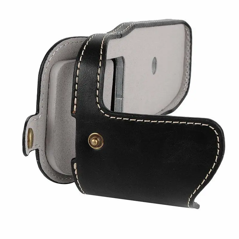portable PU leather Camera Case bag Half Cover For  Canon EOS 6D 6D Mark II 6D2 New Body Bottom Shell