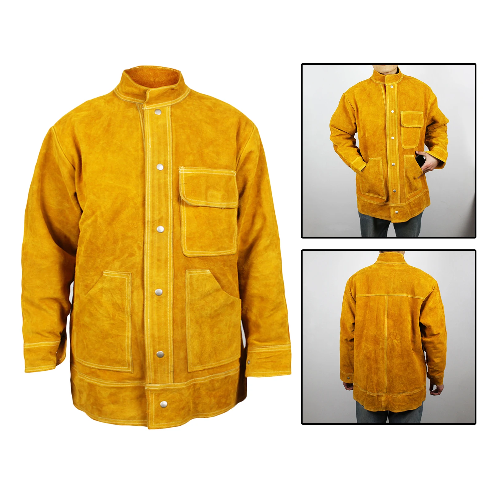 Premium Summer Welding Clothing Breathable Soft Flame Resistant Fire Retardant Shop Electric Work Protective Clothing Apparel