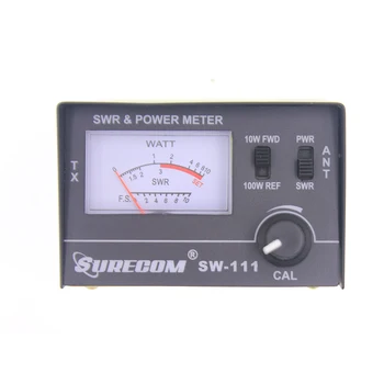 SURECOM SW-111 SWR / Medidor de Potência 100 Watts para Antena de Rádio CB para Teste SWR ou Potência Relativa