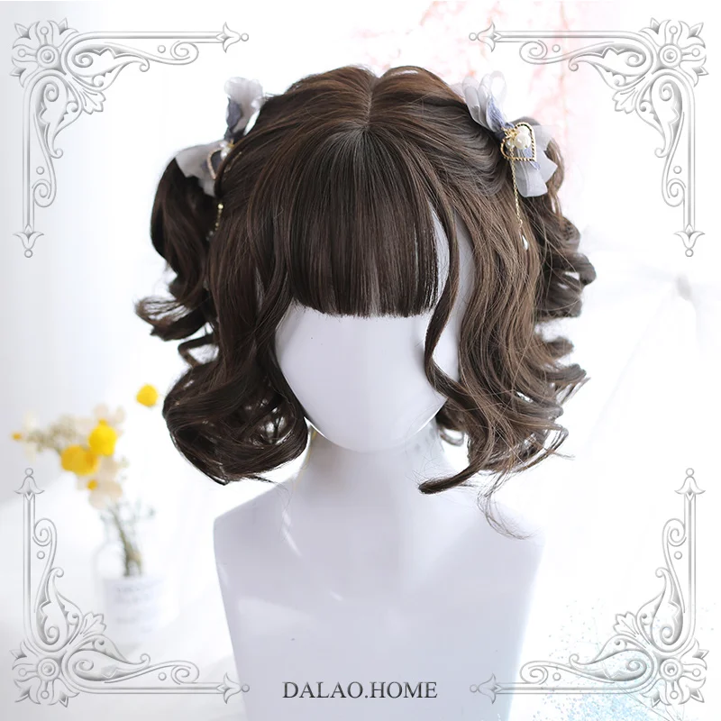 High Quality Daily Soft Sister Lolita Curly Hair Cosplay Party 