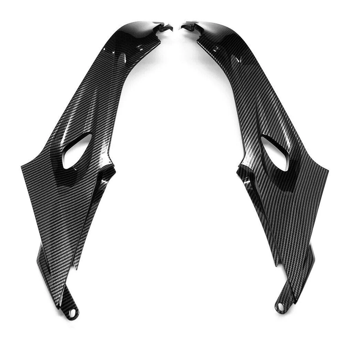 Carbon Fiber Pattern Gas Tank Side Trim Cover Panel Fairing for BMW S1000RR 2015-2019