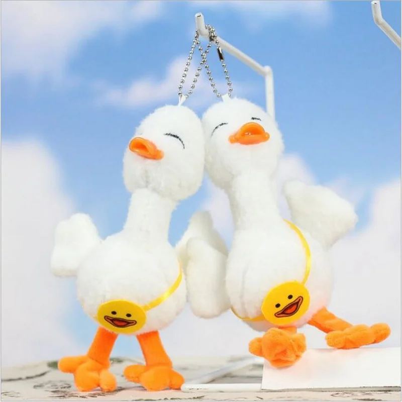 18CM Small Duck Plush Toy Soft Stuffed Animal Doll for All Ages Christmas & Wedding Present Gift