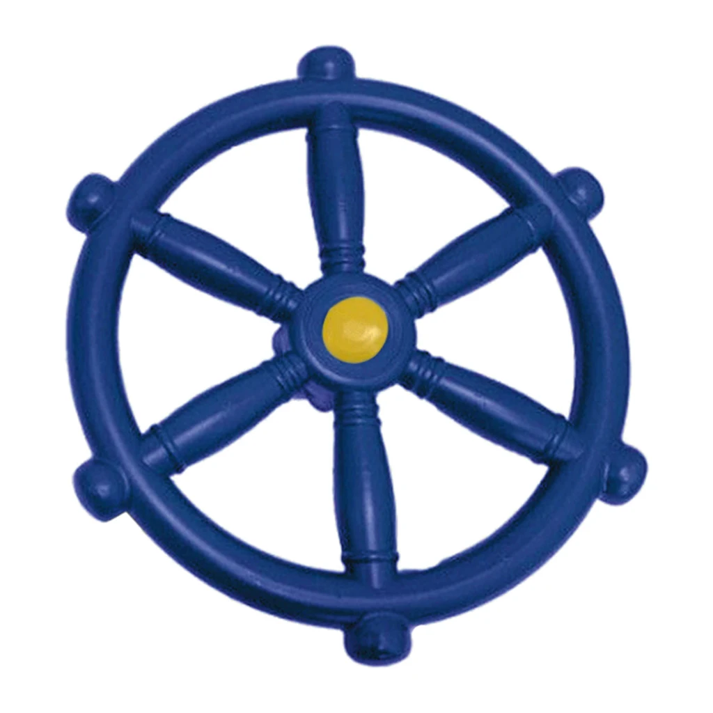 Portable  Pirate Ship Wheel For Swing Set Backyard Amusement Park Steering Wheel For Kids Boat Steering Wheel