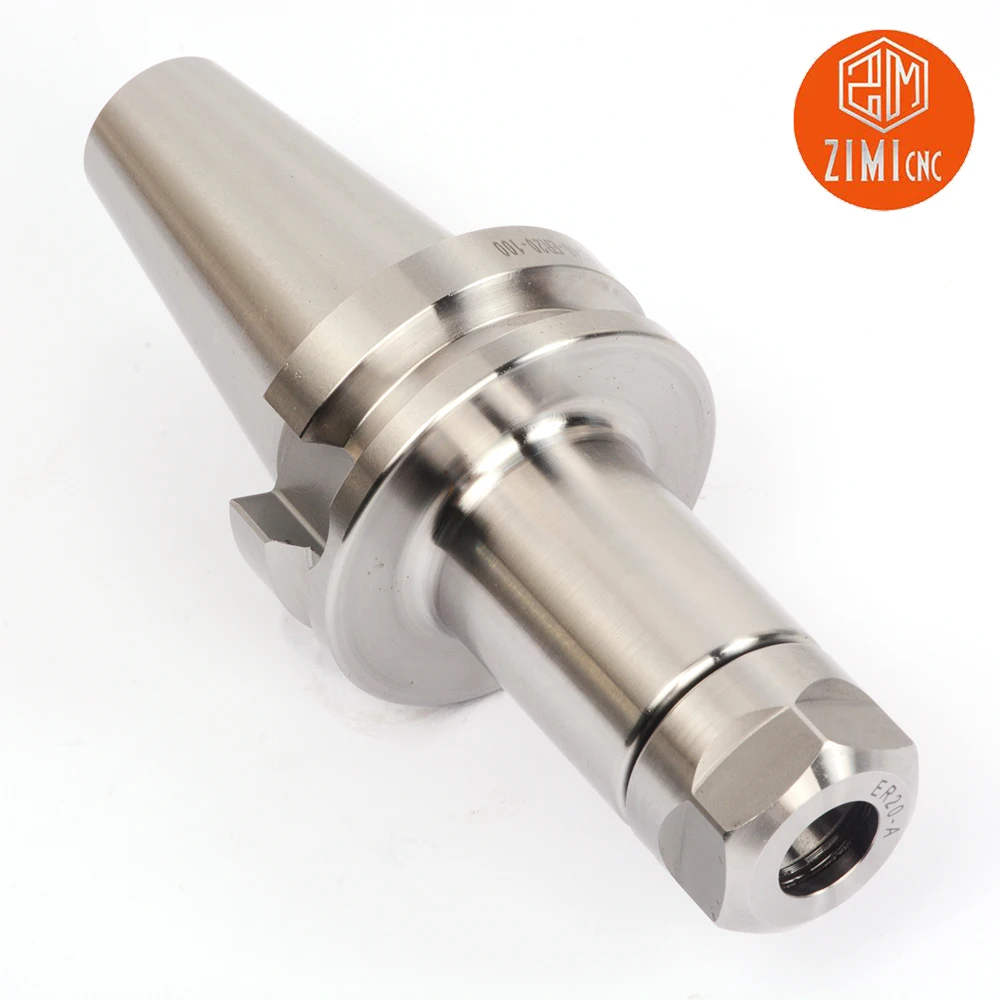 1PCS BT40-ER20-100 holder BT43 CNC tool holder 100mm for ER20 spring chuck CNC lathe cutting tool milling tool