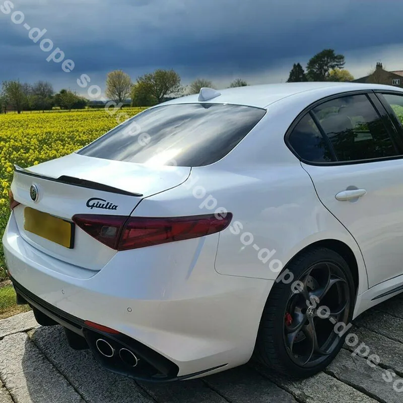 Pegatinas de vinilo estilo insignia Gtam, pegatinas para Alfa Romeo Exterior Giulia estilo de decoración modificado Exterior