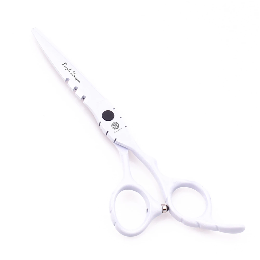 Professionelle Haarschere 5,5" 6" Purple Dragon Edelstahlschere für Friseursalon Effilierschere Haarschere Z1010 – Detail 5