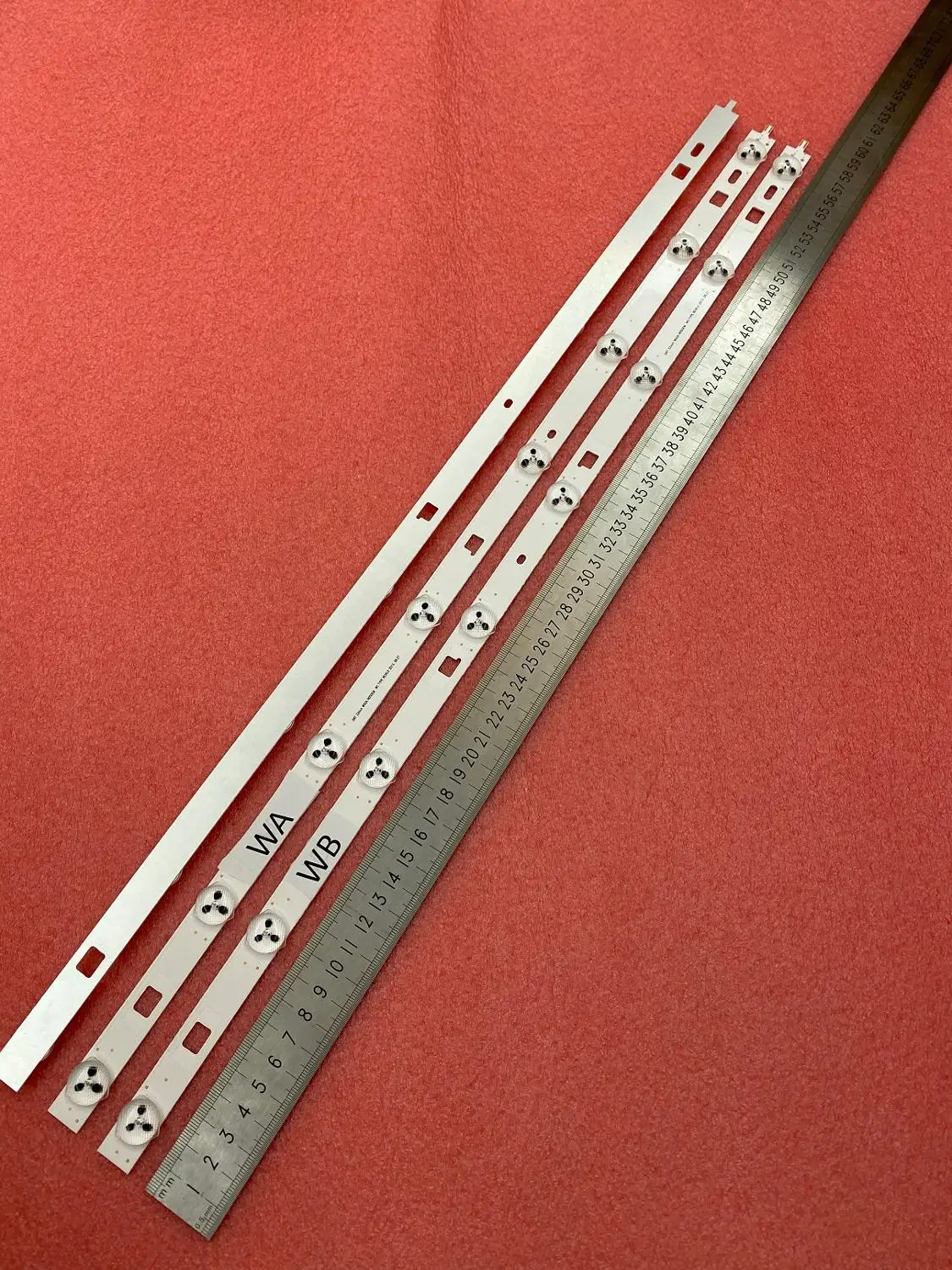 3pcs LED Strip For SONY KDL-32R415B KDL-32R433B 32R435B 32R410B KDL-32R420B 32R430B 32R413B TV 32INCH WXGA NDSOEM WA WB