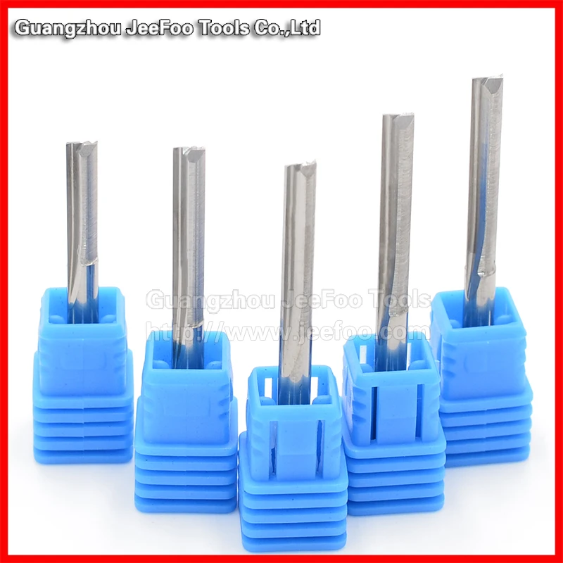 

3.175mm Tungsten Carbide 2 Flutes Straight Milling Cutter CNC Tools For MDF, Particleboard, Plywood, PVC, Acrylic