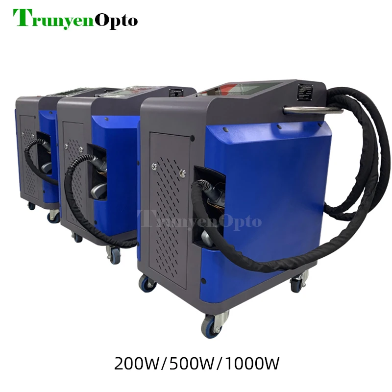 Handheld Portable Type 100W 200W 500W 1000W Laser Metal Rust Removal Cleaning Machine