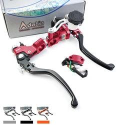 Adelin PX7 19RCS 17.5RCS Perch Clutch Motorcycle Brake Master Cylinder Cable Line Clutch Clamp 7/8