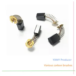 20pcs 191938-1 Carbon Brush For Replacement Makita 9523 3703 6922 MT370 MT371 M3700B MT370 3703 6830 RT0700C Trimming Machine