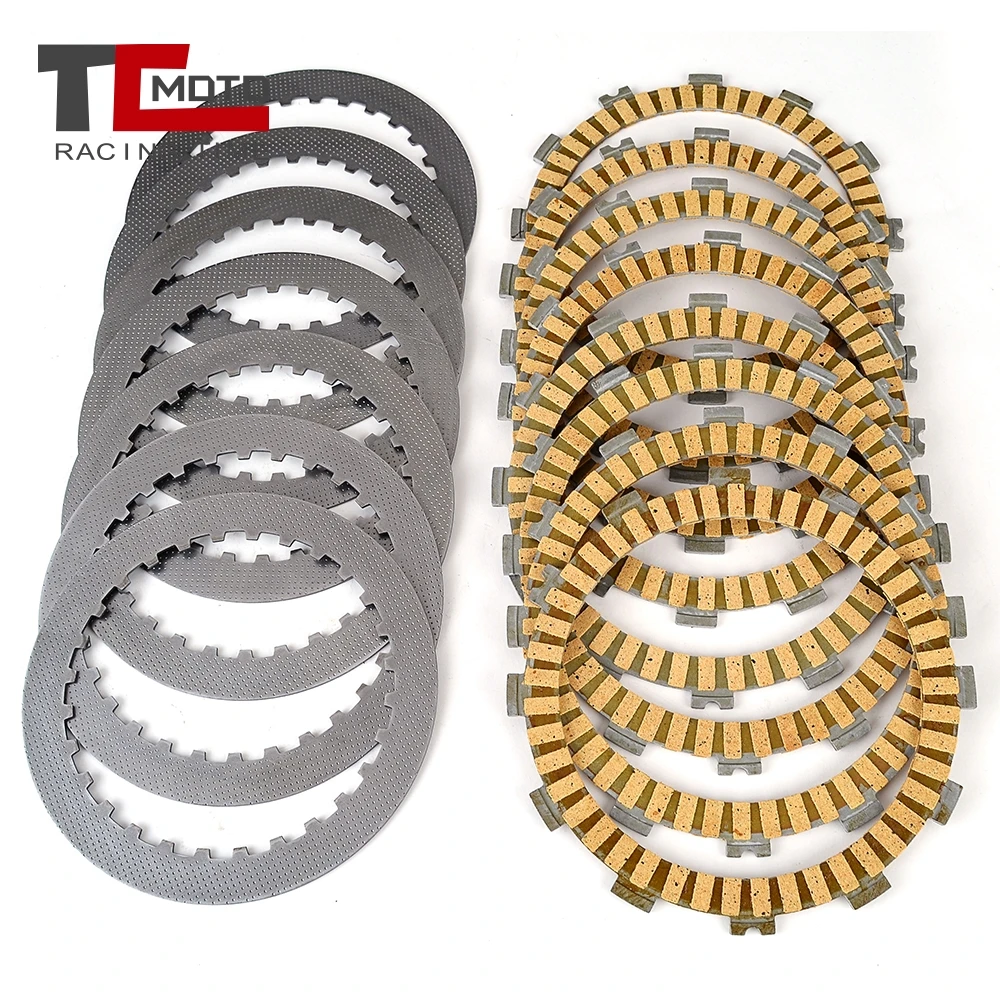 

Clutch Friction Disc Plates For Honda CRF450R CRF450X CRF 450R R6 R7 R8 CRF450 XRL 22201-MEB-670 22201-MEN-A10 22321-KZ3-690