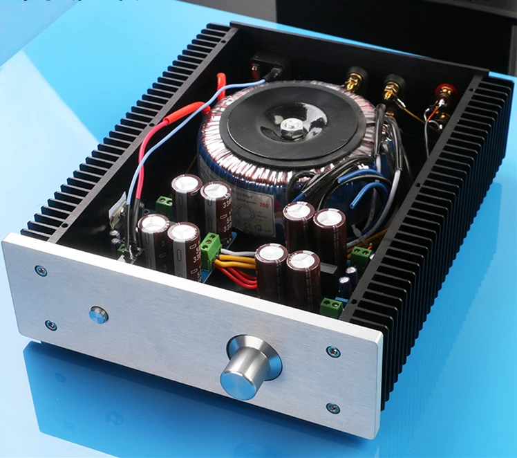 

custom finished machine handmade TDA7293 super heat double 100W high power professional fever amplifier / home monitor