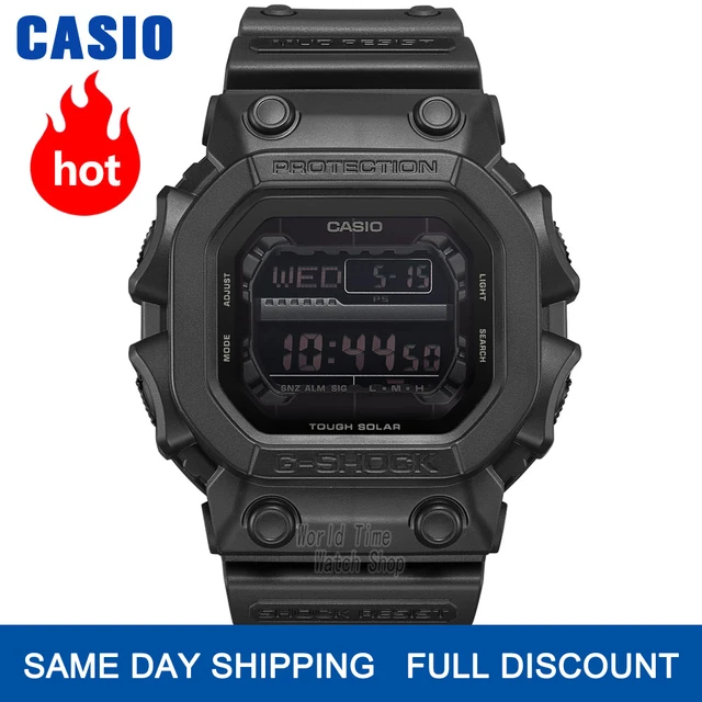 Casio Men G Shock Quartz Resin Sport Watch | G Shock Watches Solar Powered  - Casio - Aliexpress