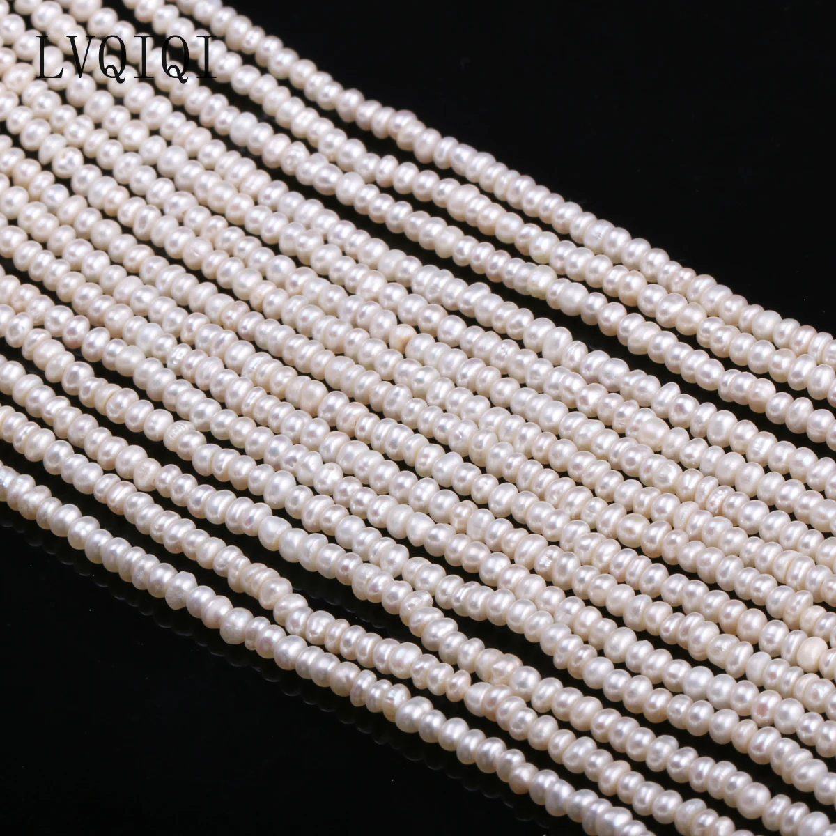 

Natural Freshwater Cultured Pearls Beads White Round 100% Pearls Bead For Jewelry Making Necklace Bracelet Accessories 13 Inches