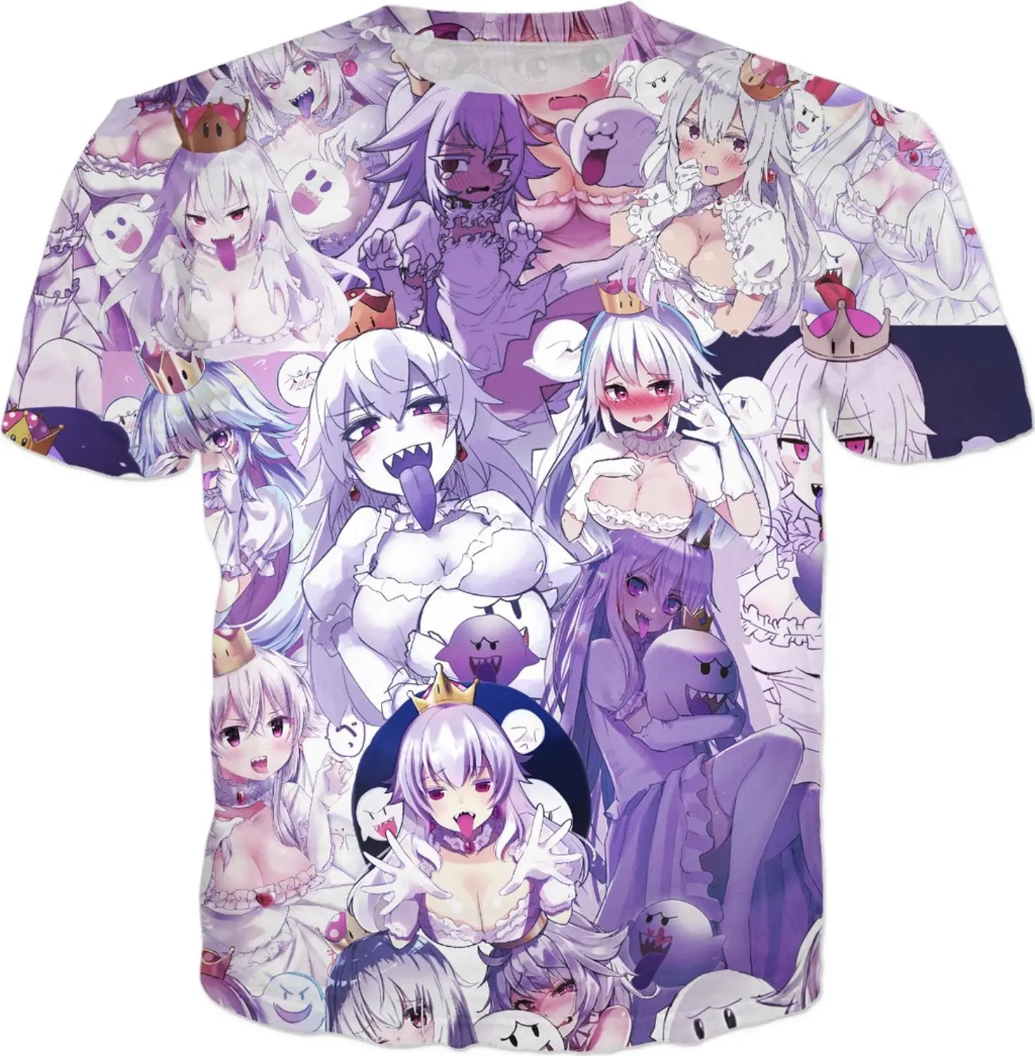 Anime sexy girl Fashion T shirt 3D Printed Chubby Anime Girl Bellies t shirt Harajuku summer Hipster Unisex Casual T-shirt tops